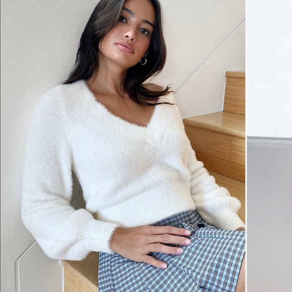 ARITZIA Blue sweater - Picture 2 of 3